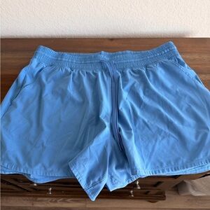 Light Blue Women's Athletic Shorts